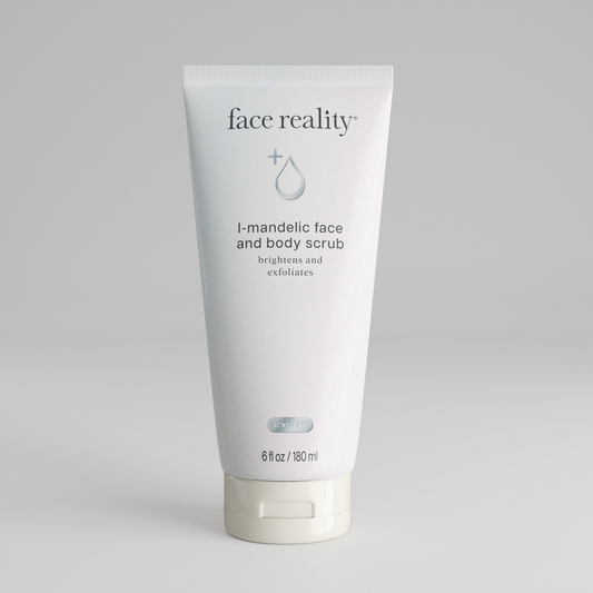 Face Reality L-Mandelic Face and Body Scrub 6oz